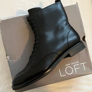 LOFT combat boots size 9.5